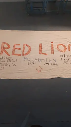 Nästa hela laget kunde delta & även våra nyaste Lejon 🦁