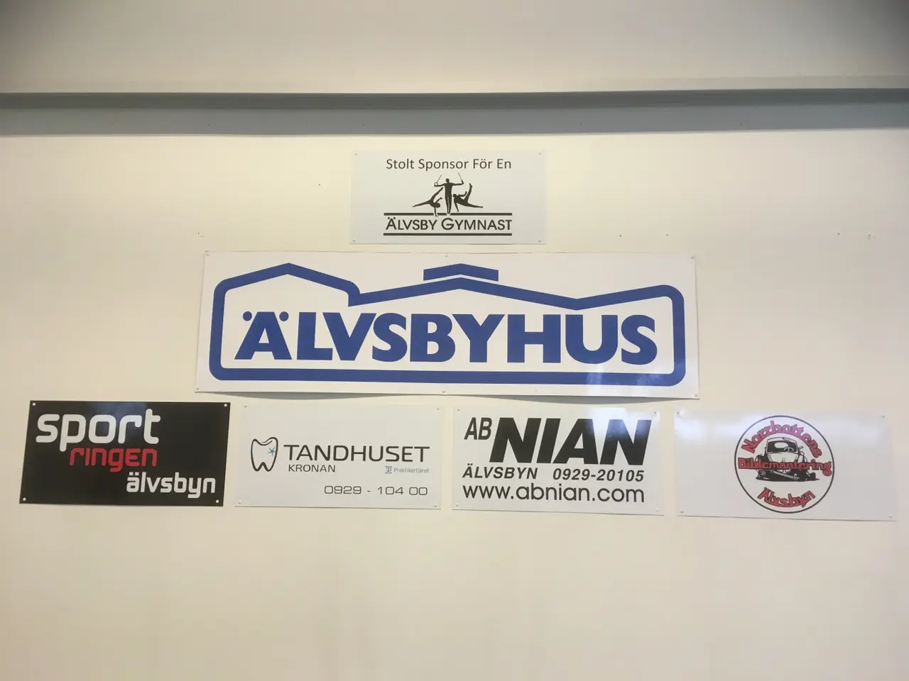 Stolt Sponsor För En Älvsby Gymnast