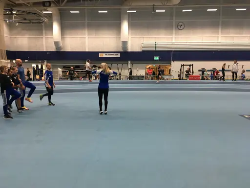 Tränare från 5 olika Stockholmsklubbar på Tresteg & Diskus utbildning på Bosön