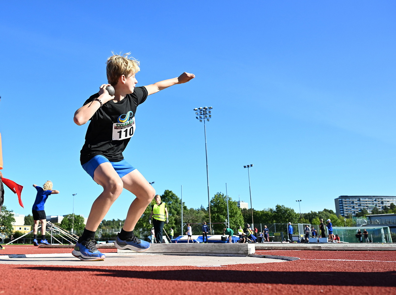 Alvin Nordström, här i Regionmästerskapen i Täby 2024. Foto: DECA