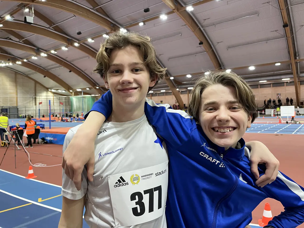 Emil och Luca är två av elva IFKare som är anmälda till regionsmästerskapen. Foto: Janne Åkerblom