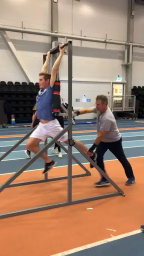 Foto. Johanna Hellman och stavgänget
