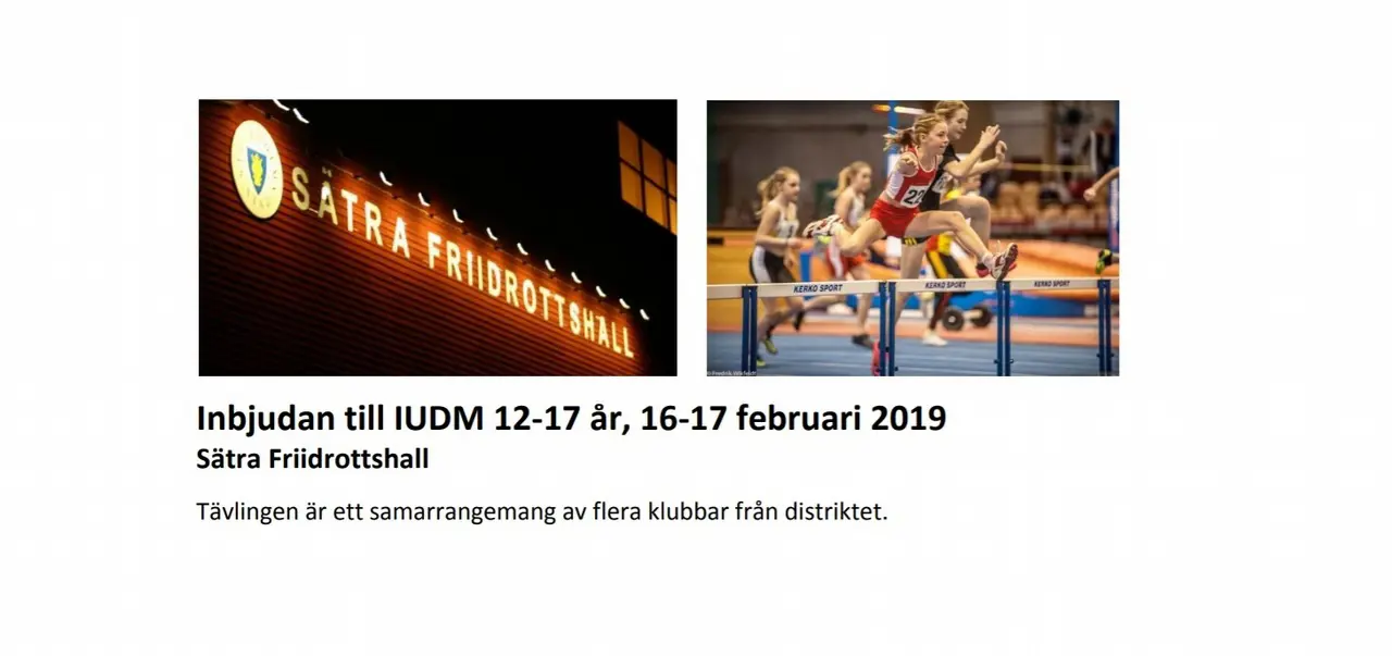 DM i Sätra - det vill du inte missa!