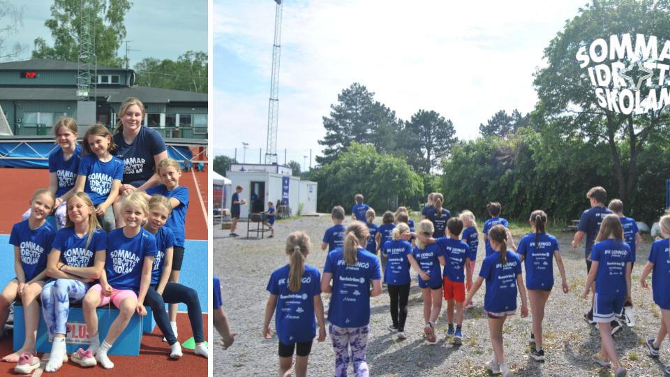 Sommarens bästa veckor är här! Sommaridrottsskolan är igång. Foto: Tilde Bromann