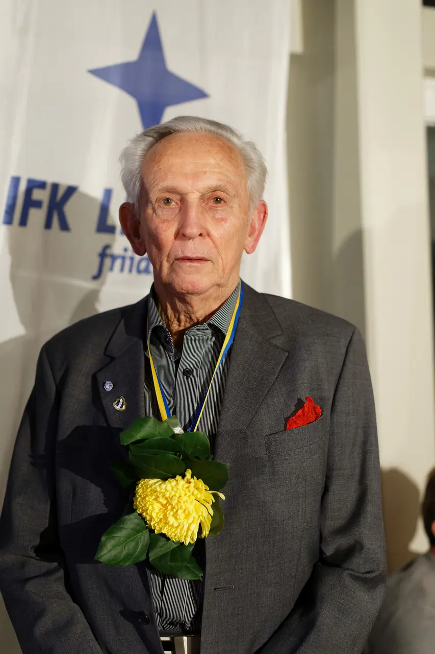 Ingvar Lindqvist är en av alla IFKare som slog klubbrekord under 2023. IFK-galan-foto: Christer Klinth