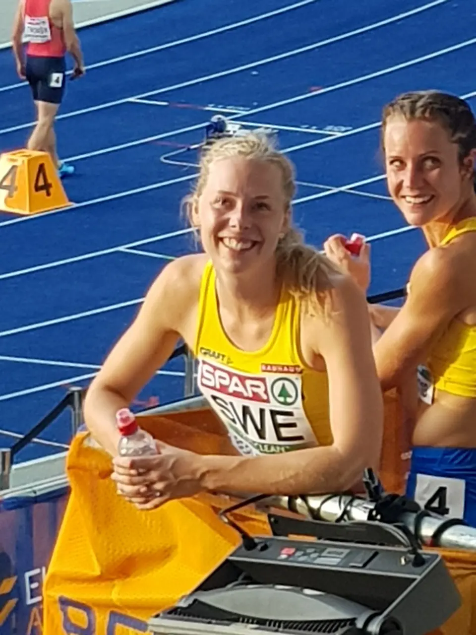 Hanna Adriansson Nordberg i EM i Berlin. Foto Staffan Movin