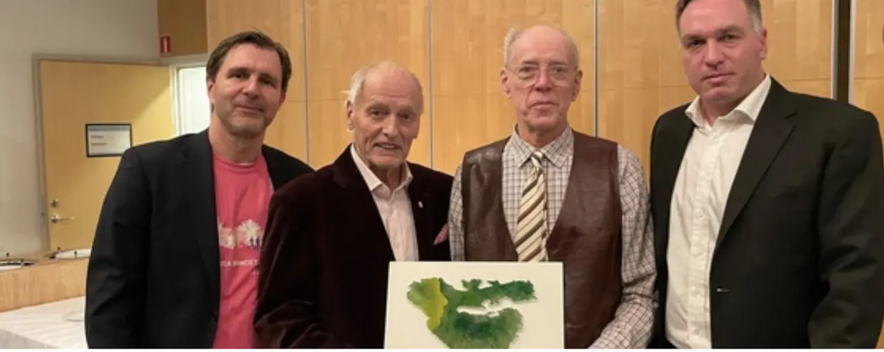 Krister Svensson, Lasse Dahlstedt himself, Ulric Carlsson och Martin Terry.