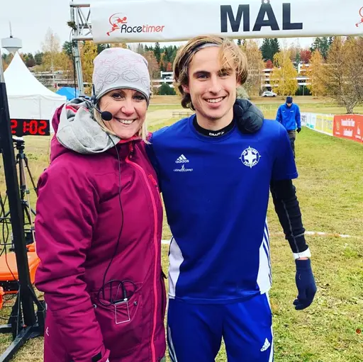 Jessica Falkman coachade Simon i unga år ihop med Malin, idag var Jessica som vanligt en uppskattad speaker. Guldlaget Haben Kidane, Simon Sundström & Erik Lagerlöf. Cursuselit hade två lag till start