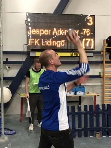 Glädje i hallen!