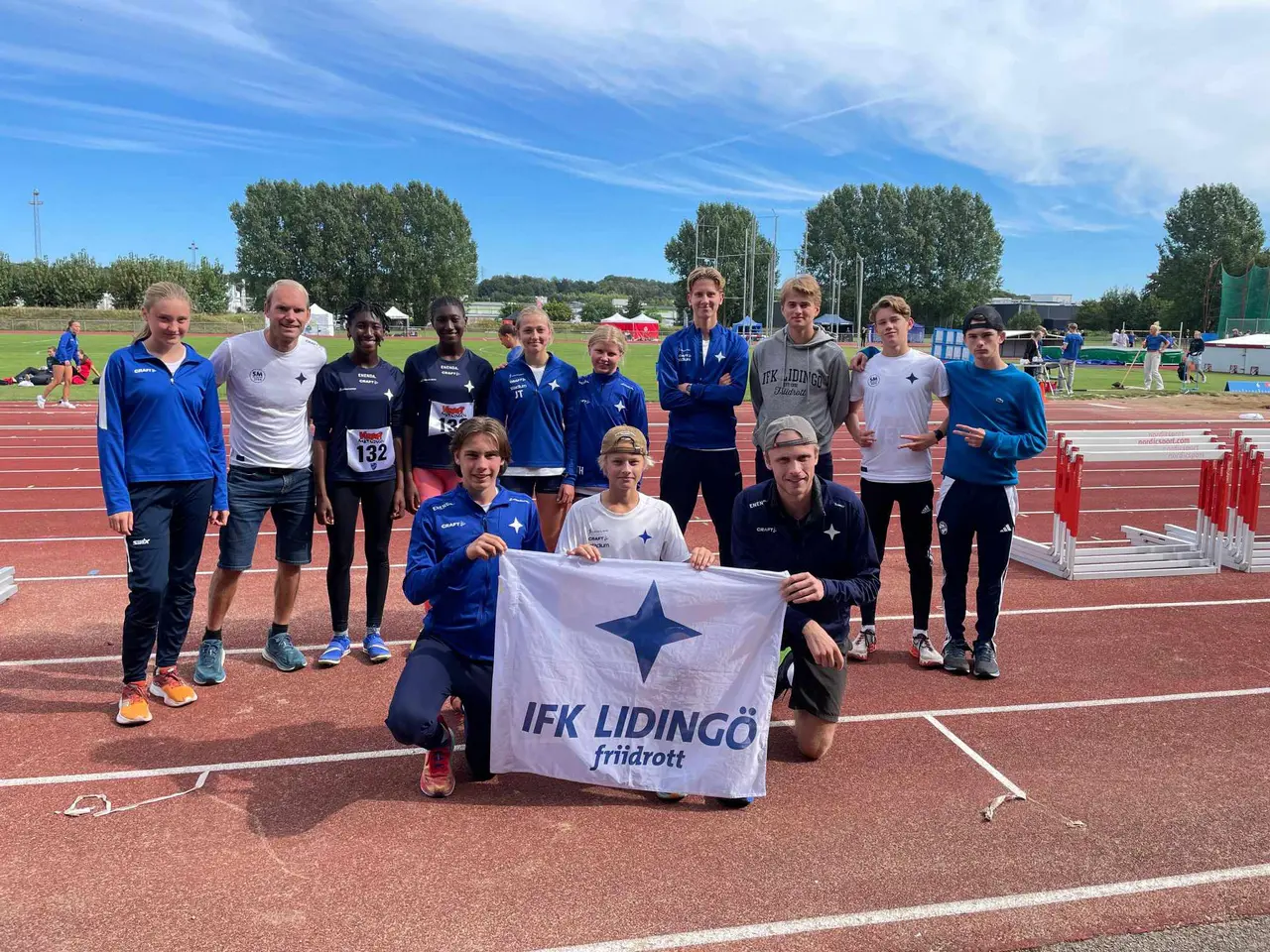 Aktiva och coacher i Kraftmätningen 2024 Foto: Mats Thunell