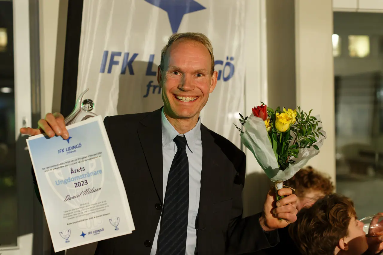 På IFK-galan blev Daniel Nilsson prisad för sin insatser som ungdomstränare. I Marathonlabbets podd berättar han om träningsupplägget. Foto: Christer Klinth