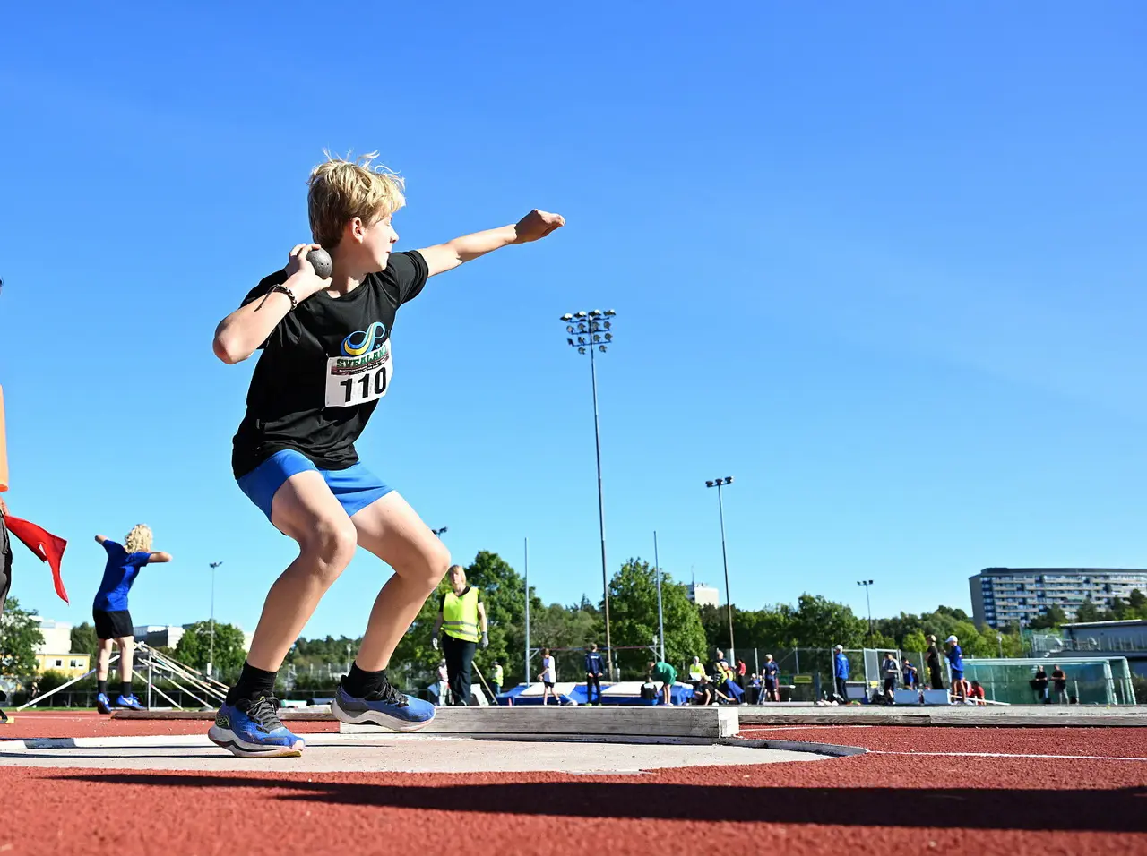 Alvin Nordström, bild från Regionsfinalerna för 13–14-åringar. Foto: DECA