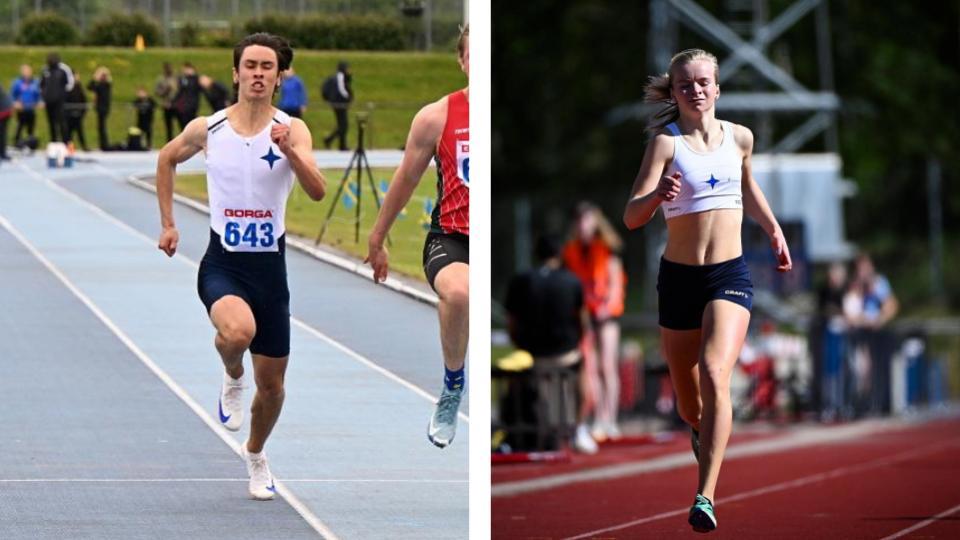 Landslagsuttagna till Nordiska juniorlandskampen: Filip Olsson och Sofia Fröberg