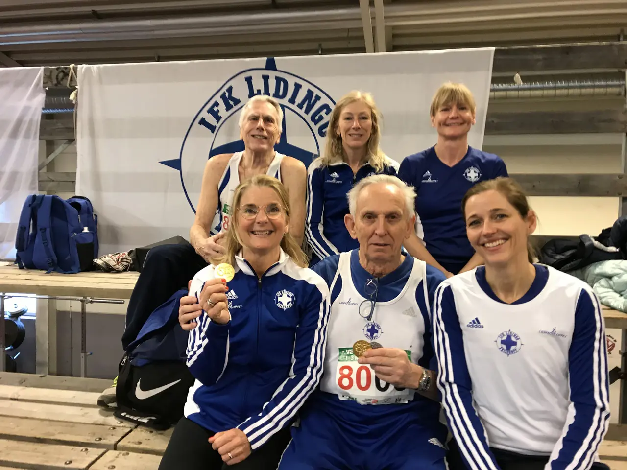 Anthony, Annica, Eva, Kerstin, Ingvar och Martina