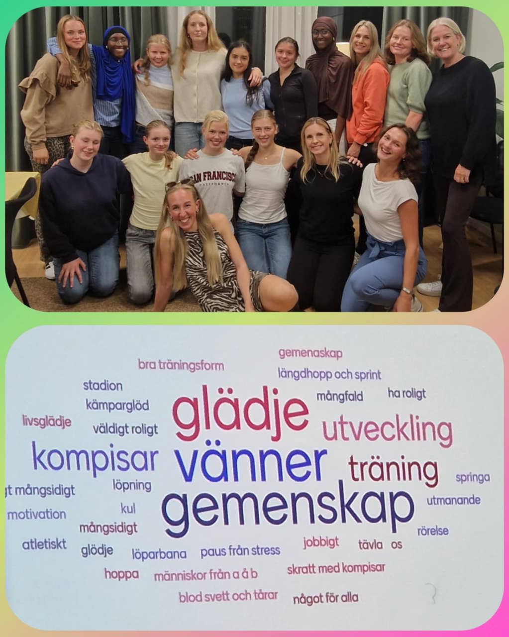 Vi summerar kvällen med: Fantastiskt gäng och kloka ord!