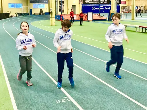 Alfred Nilsson White, Oliver Taha, Astrid Nilsson White Sigrid Noré samt coach Alissa Nilsson Whitee