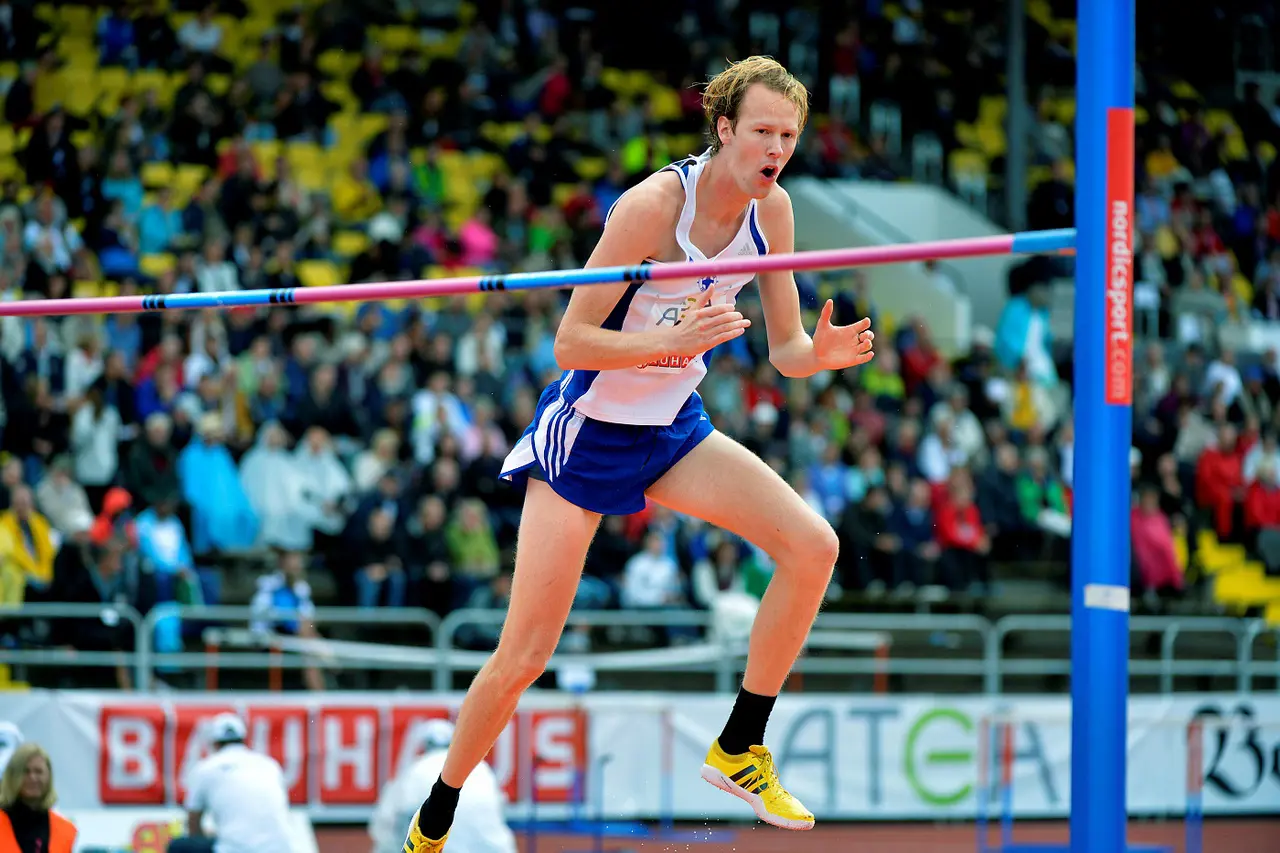 Jakob Thorvaldsson vann SM på Stadion (bilden) 2012 och upprepade SM-vinsten i fjol. Hur ska det gå på SM i Eskilstuna om en månad? Foto DECA Text & Bild