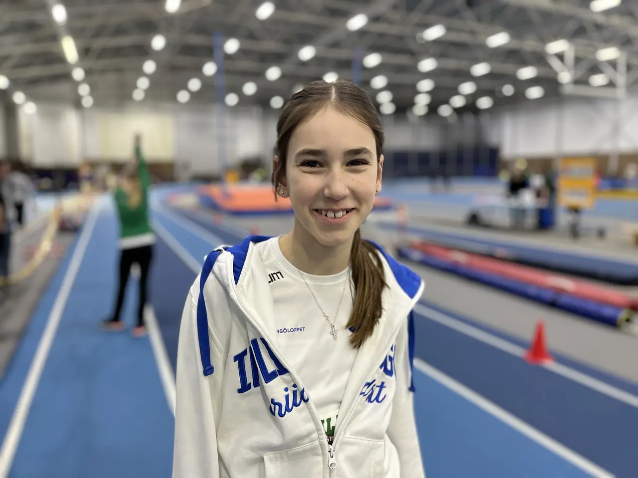 Isabel Andersson var en av de 68 IFKare som tävlade inomhus i vinter. Foto: Janne Åkerblom