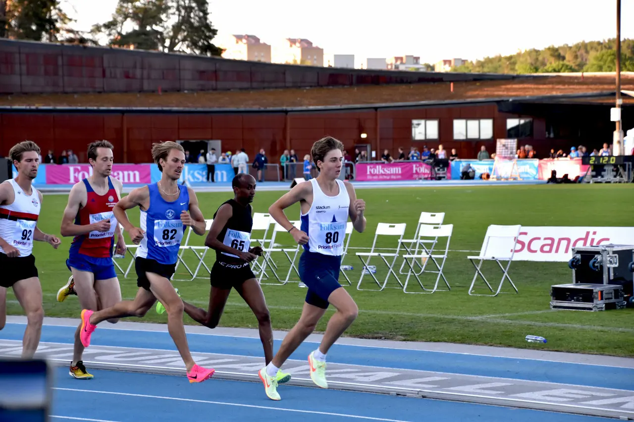 Förrförra gången FGP kördes, det var i Sollentuna, U20EM-kvalade Kalle Ottfalk. I Karlstad blir det ännu tuffare motstånd i Kalles heat. Foto: Janne Åkerblom