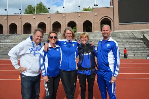 Överst t v: Ledargänget Janne, Josefin, Cilla, Hanna och Teddy; Överst t h: P11-killarna Kalle och Ville. Nederst t v: Team 2005-trion Fabbe, Ida och Natalia; Nederst t h: 2003-tjejerna Tove och Nora