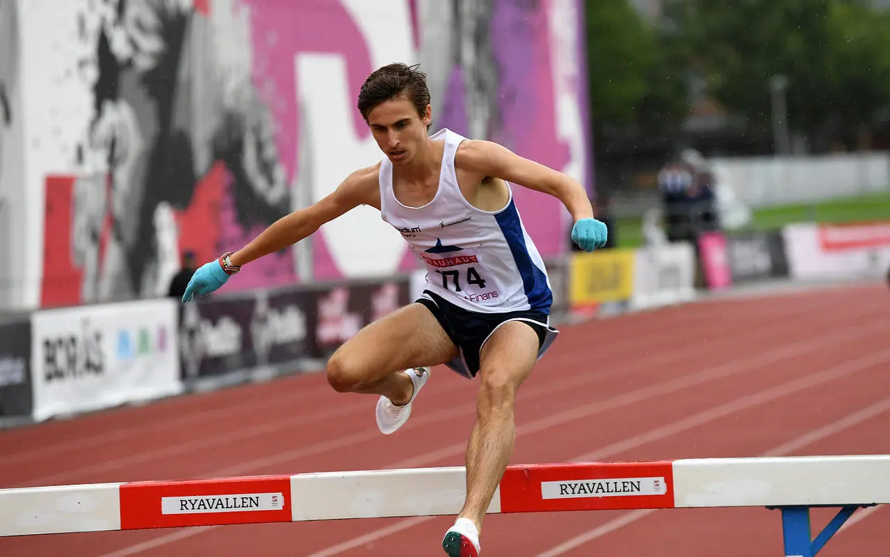 Bild från SM i Borås förra året. Simon på väg mot säkert guld. Foto DECA Text & Bild