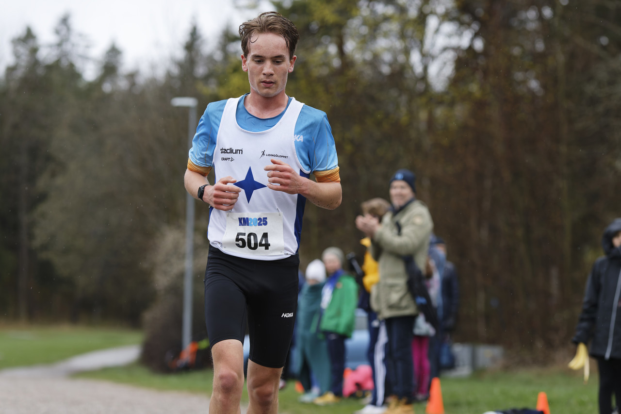 Sebastian Lörstad, här från KM i terräng. Foto: Christer Klinth