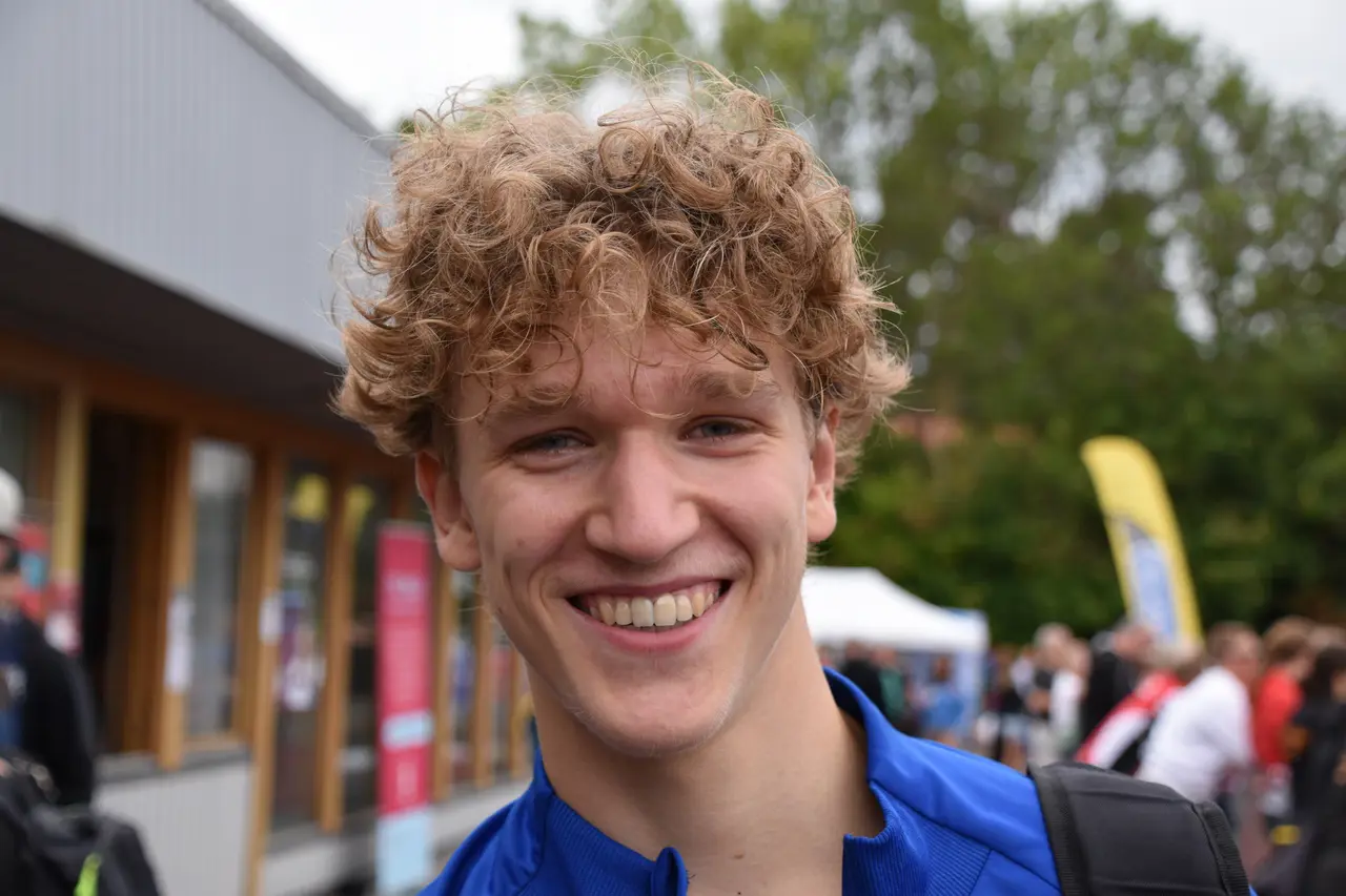 Leonardo Garavini var nia i finalen på 1500m. I dag springer han 5000m. Foto: Janne Åkerblom