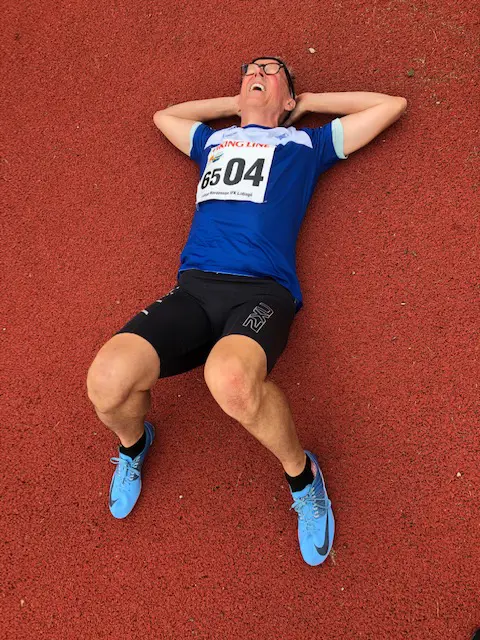 Fem hundradelar från att bli guldmedaljör. Johan Nordensson gjorde sitt bästa och belönades med ett silver.