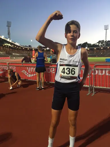 Sebastian Lörstad, William och Kalle på Stadion och en bild På Sebastian Stagh på Grönsta