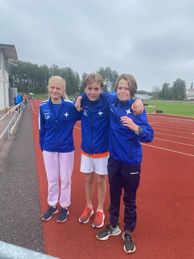 Leah Palmblad, Sebastian Lörstad och Sebastian Stagh