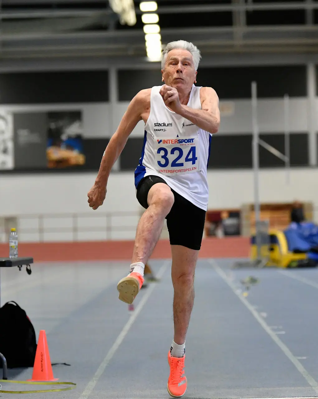 En nybliven bronsmedaljör, fast på en tidigare bild. Foto: DECA