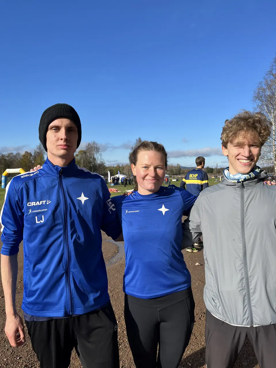 De tre L:en Ludde, Lisa och Leonardo. Foto: Janne Åkerblom