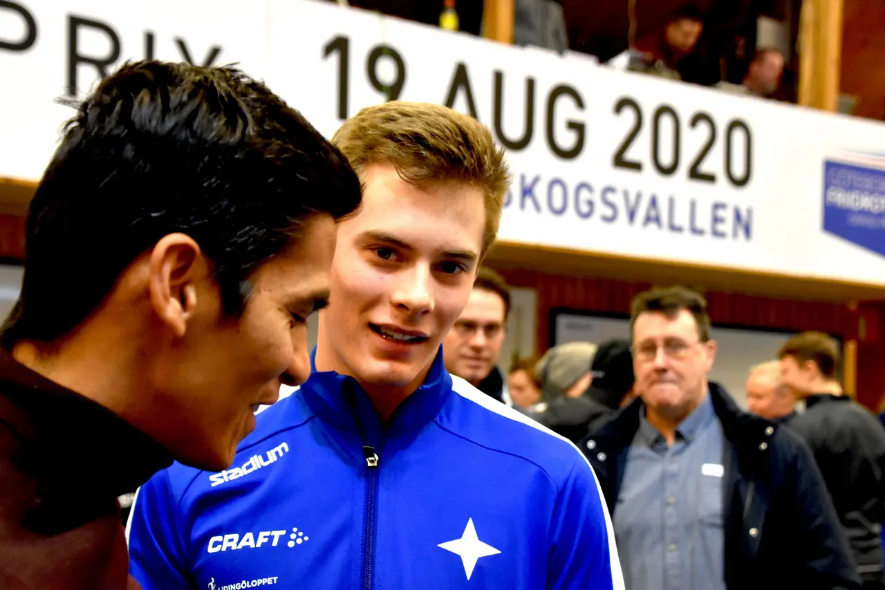 Dennis Acson och Robin Isaksson. Foto: Janne Åkerblom