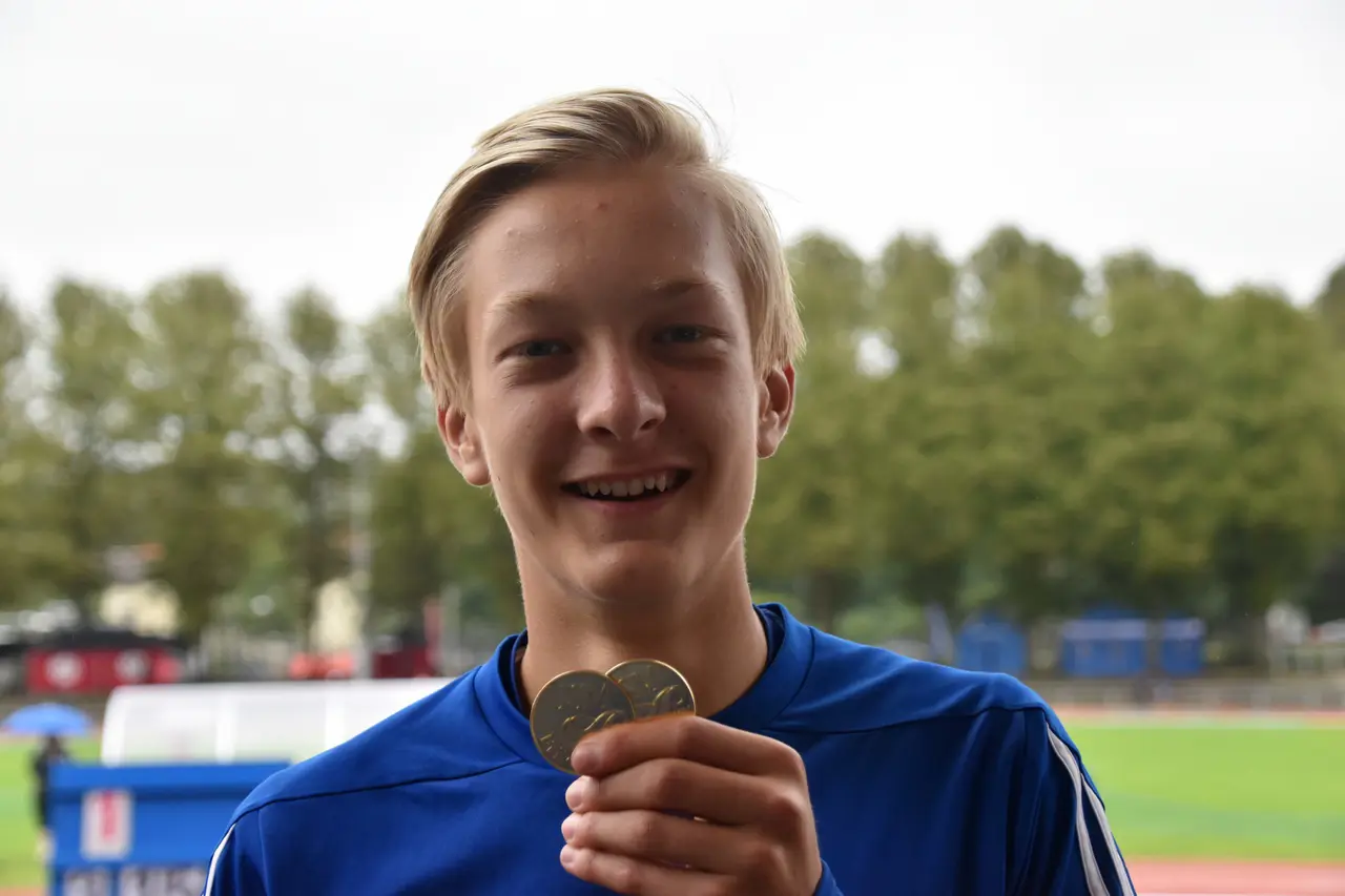 David Århammar. Bild från JSM 2019. Foto Janne Åkerblom