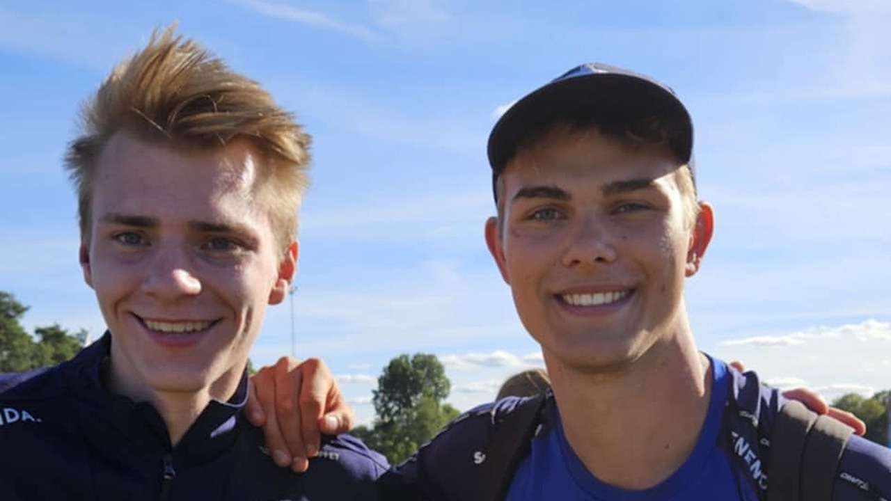 Albin Dinten Eriiksson och Malte Fuchs Edberg. Foto: Lotta Hellstrand