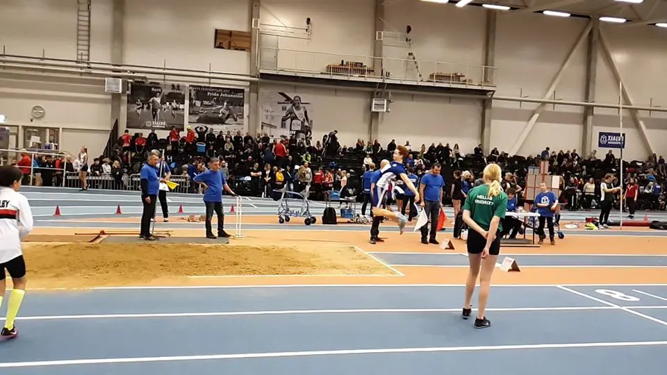 Anton körde 60m, höjd och här längd i Norrköping
