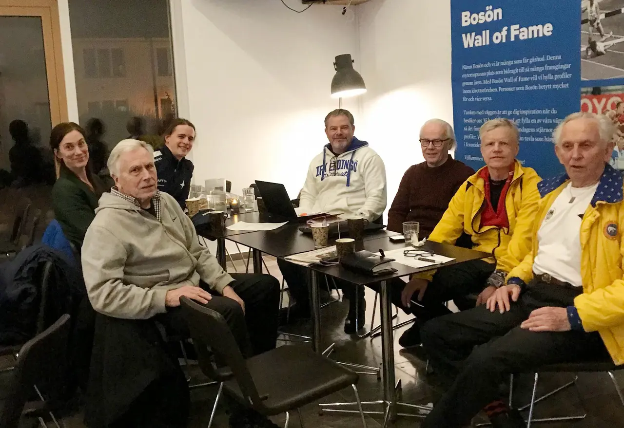 Samling på Bosön inför IVSM. Foto: Bosöns personal