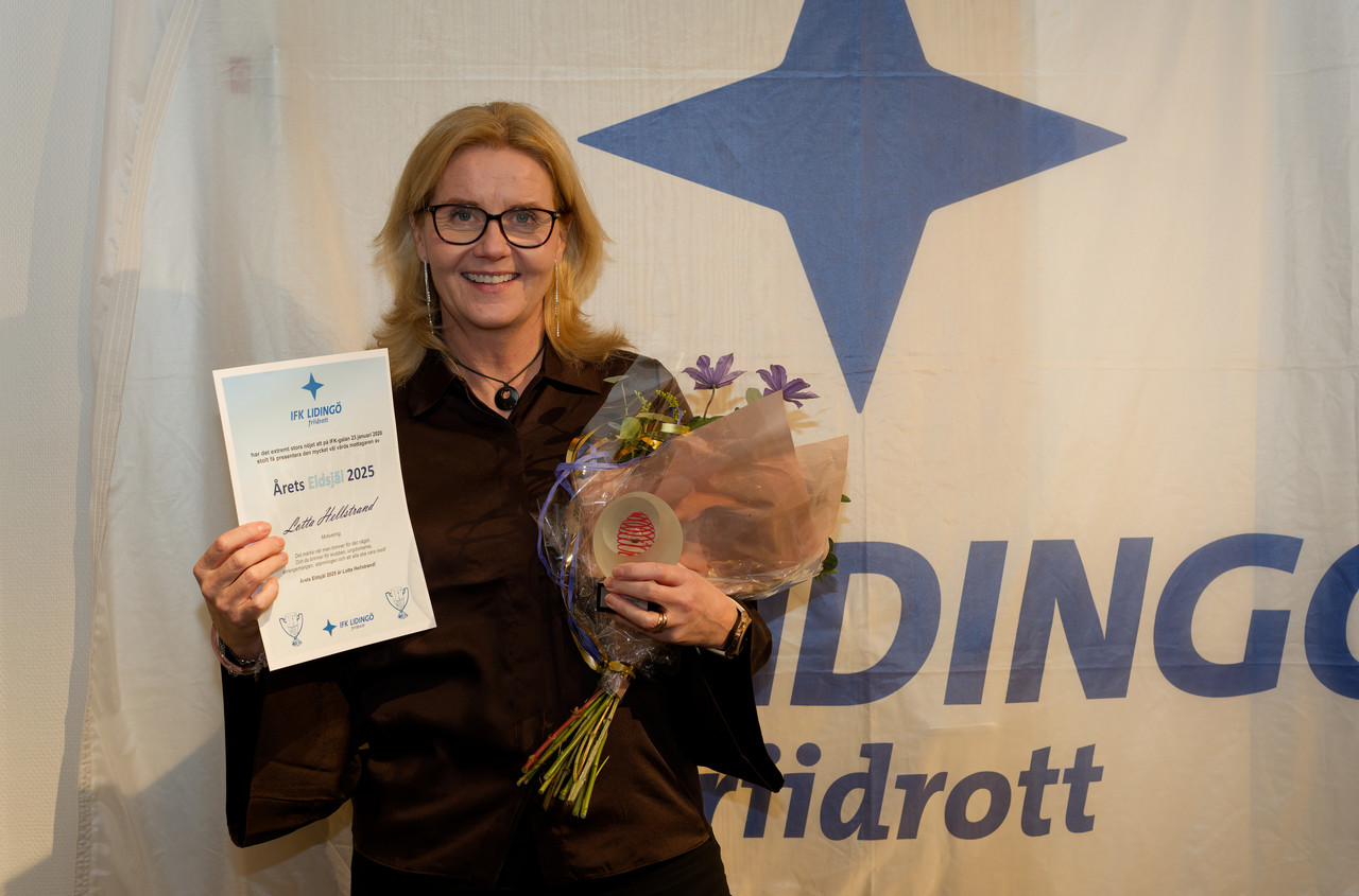 Lotta – en sann eldsjäl. Foto: Christer Klinth