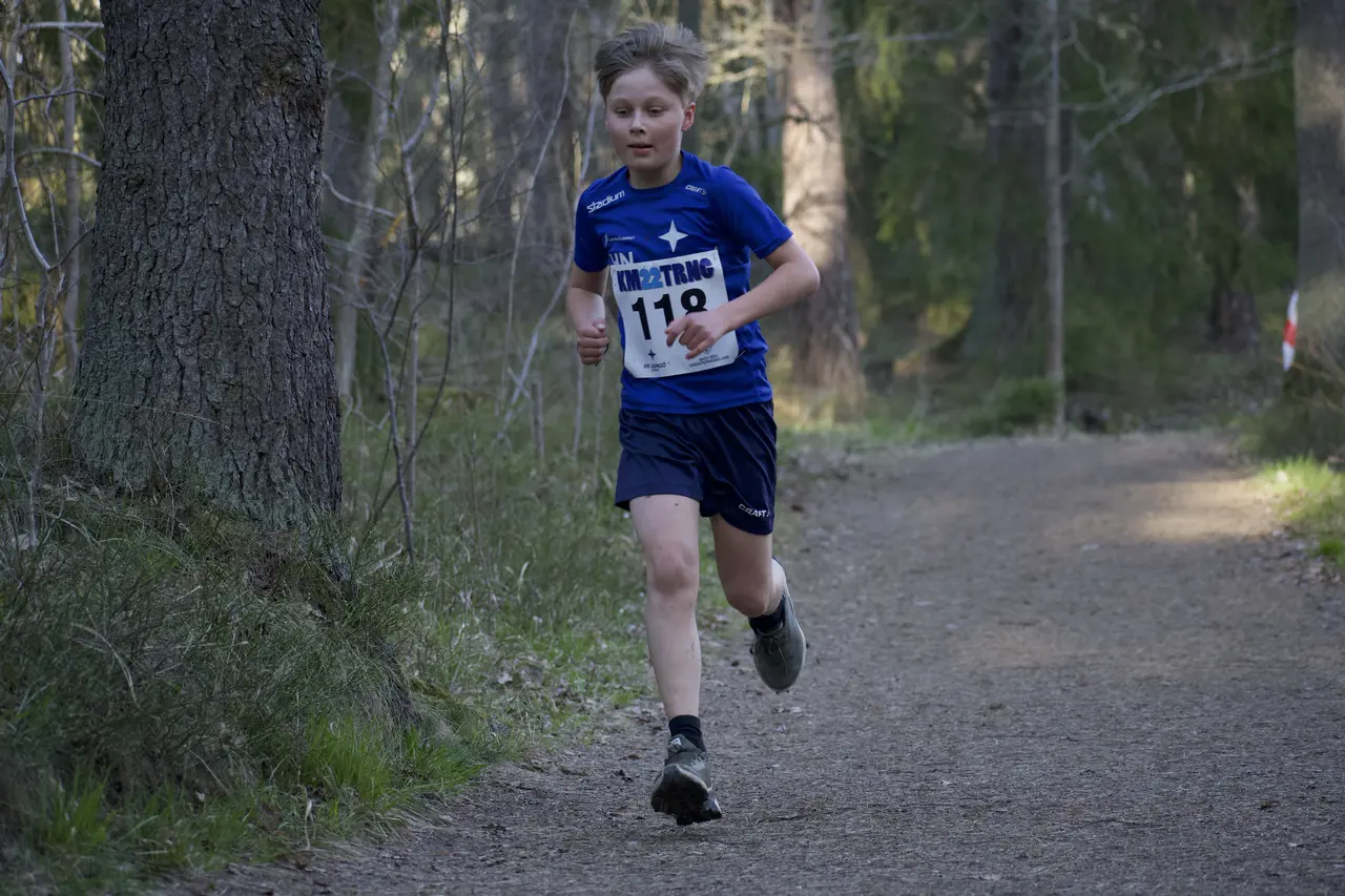 Hannes Nordin, här i KM i terräng för snart 2,5 år sen, är en av sju IFKare som i helgen tävlar i regionsfinalerna för 13–14-åringar i Täby. Foto: Henrik Isaksson