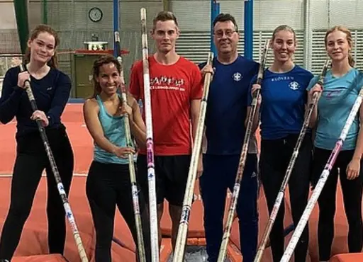 Maria längst till vänster, Robban med sitt stavgäng i mitten och till höger Victoria Psilander!