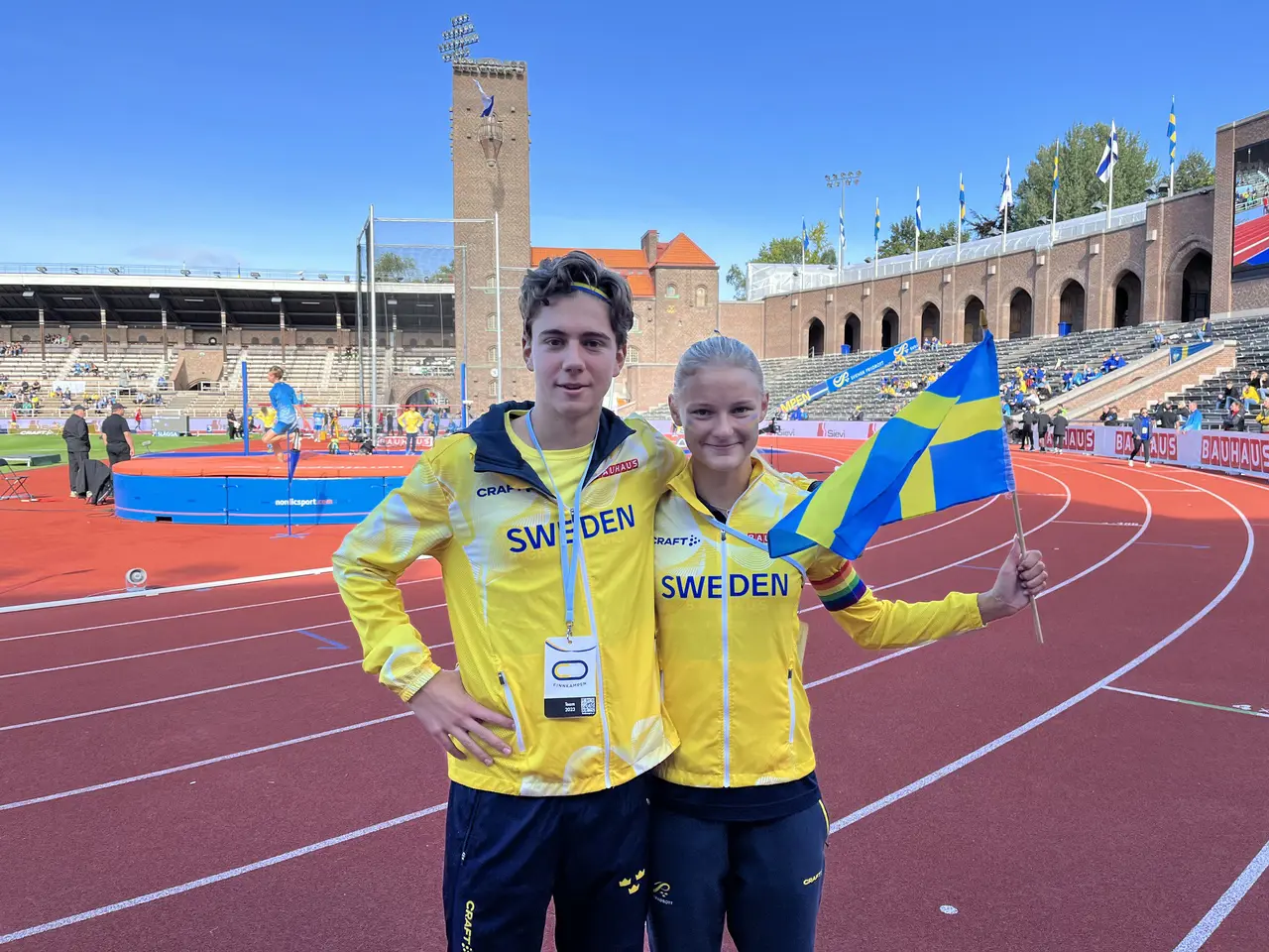Kapten Ottfalk och Kapten Sahlqvist. Foto: Janne Åkerblom