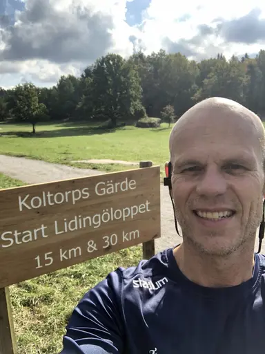 Anders på årets Lidingölopp!