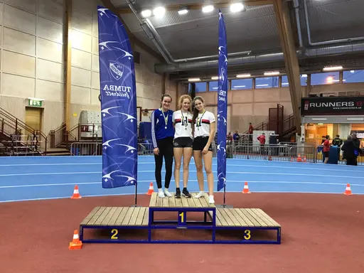 Victoria Psilander var tvåa i F17 när mångkamps-DM avgjordes på söndagen.
