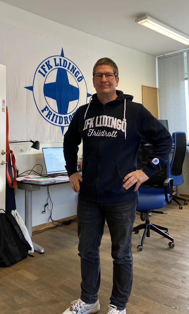 Anders Walther på kansliet.