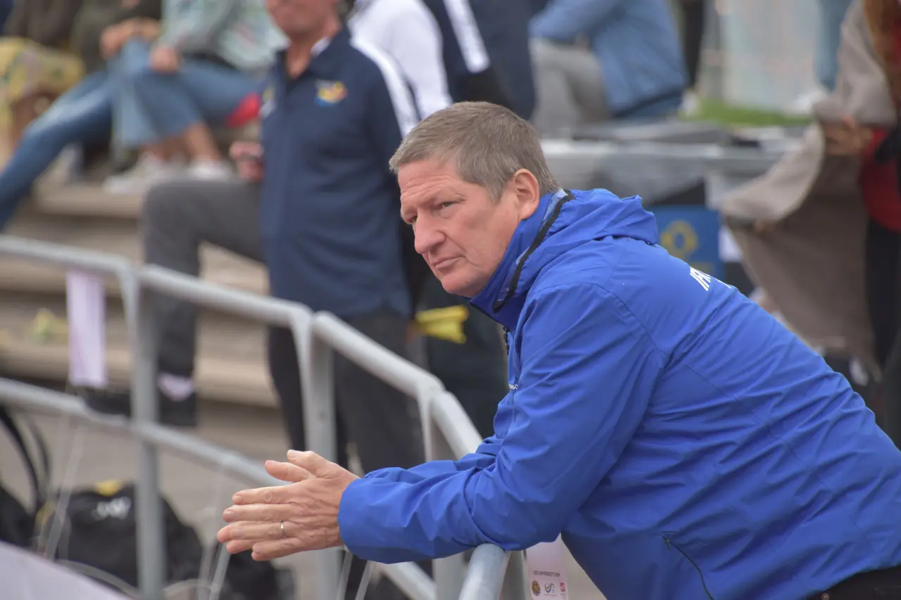 Anders W coachar på SM i Borås 2021, Foto: Ivan Sundström