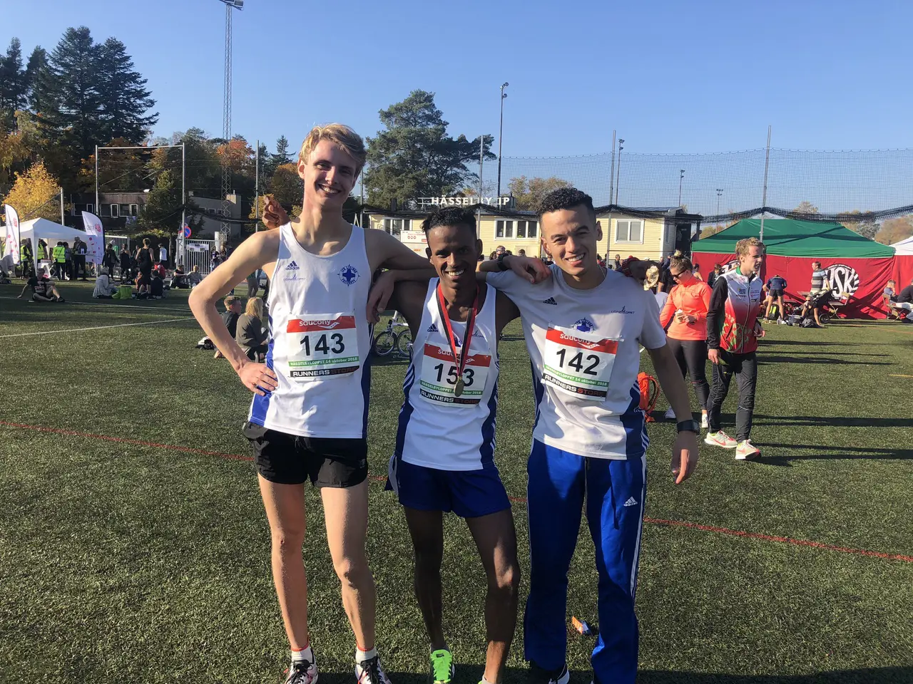 Ludde, Heshlu och Mo sprang bra i Hässelbyloppet
