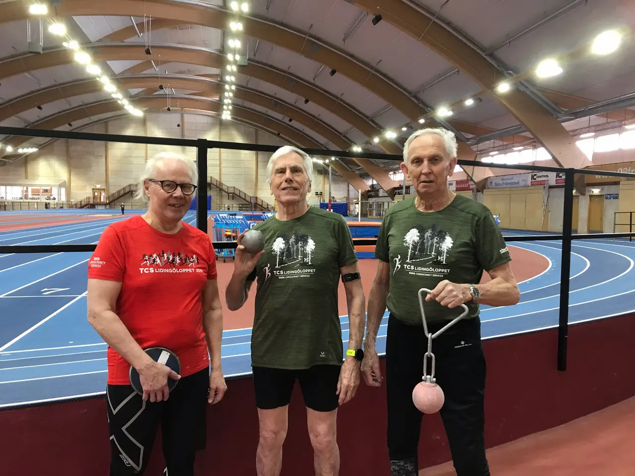 Bengt O. Hallberg, Anthony Treacher och Ingvar Lindqvist.