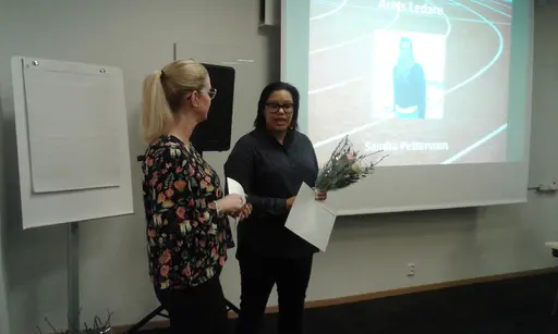 Sandra och Lotta, Två välförtjänta ledare/funktionärer!