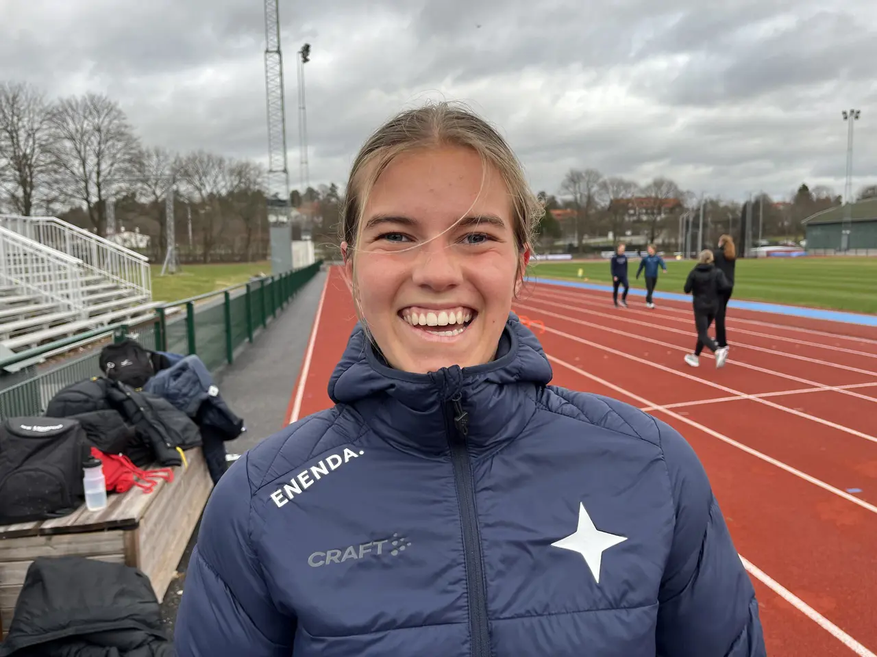 Matilda Halfwordson var bara centimetern från perset i tresteg. Foto: Janne Åkerblom