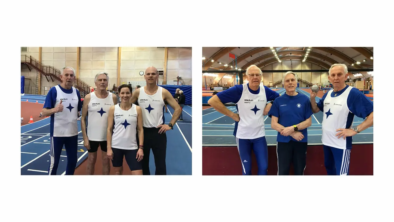 Ingvar, Anthony, Martina och Anders från dag 2 och Thomas, Anthony och Ingvar från dag 1 var några som stod för medaljskörden i IVDM
